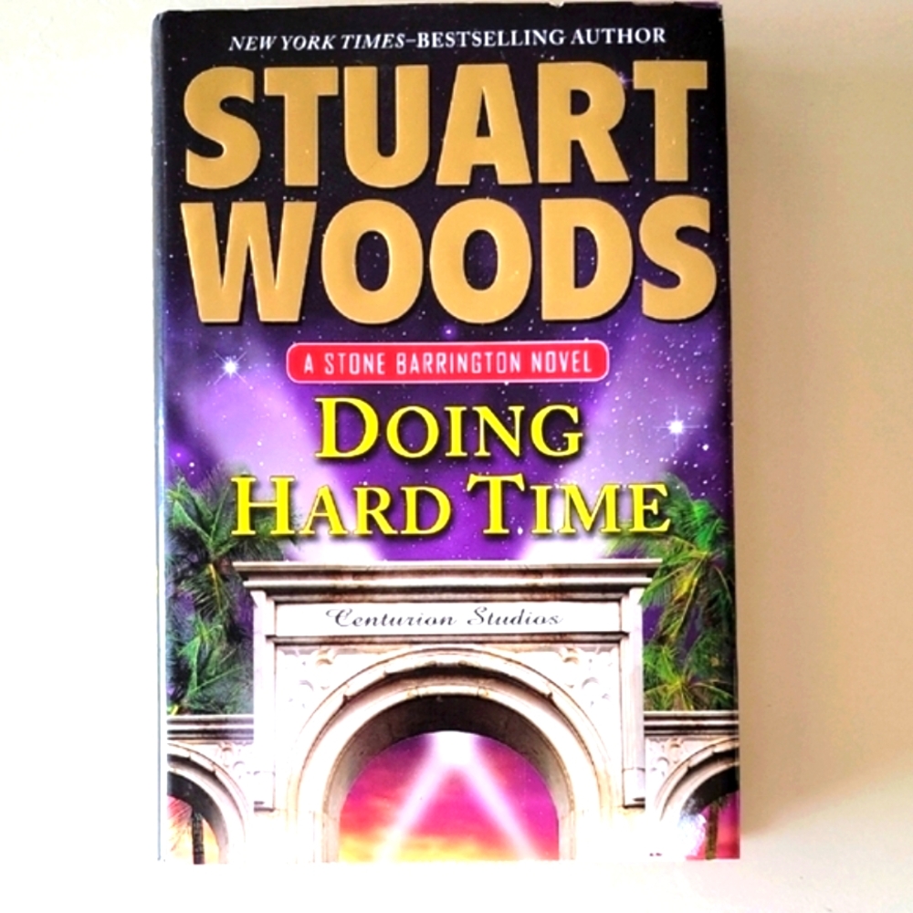 Stuart Woods 'Doing Hard Time' Hardcover Book